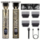 Máquina de Cortar Cabelo Com Visor Carga S-32043 Sem Fio