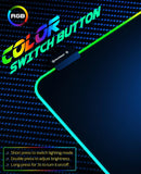Mouse Pad Gamer RGB Grande Led Colorido na Borda – 80x30cm