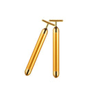 Massageador Facial Elétrico Gold 24k Harmonização Anti-rugas