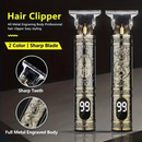 Máquina de Cortar Cabelo Com Visor Carga S-32043 Sem Fio