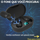Fone de Ouvido Sem Fio TWS Bluetooth 5.0 - Cor Preto