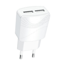 Fonte Carregador Celular 2 Entradas USB 3.1A Carregamento Rápido
