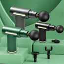 Pistola Massageadora Eletrica Corporal Fisioterapia - Preta