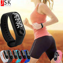 Relógio Esport. LED Prova D'água