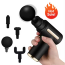 Pistola Massageadora Eletrica Corporal Fisioterapia - Preta