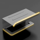 Suporte Para Papel Higiênico Premium Com Apoio Para Objetos