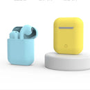 Fone de Ouvido Sem Fio Mini Inpods i12 Bluetooth Colorido Fosco