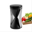CORTADOR 7X14CM ESPIRAL DE LEGUMES - Preto