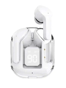 Fones Ouvido Transparente Ultrapods Pro Tws Bluetooth 5.3 (Branco)