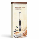 Mini Batedor Elétrico Recarregável USB Portátil Café Ovos