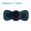 Massageador Elétrico Cervical Eletroterapia Ems Pescoço Perna Lombar Abdômen