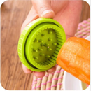 CORTADOR 7X14CM ESPIRAL DE LEGUMES - Preto