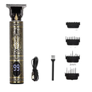 Máquina de Cortar Cabelo Com Visor Carga S-32043 Sem Fio