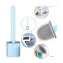 Escova Sanitária para Vaso Silicone Flexível Moderna