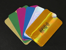 Capinha protetora de Cartão de Crédito Aproximação Anti Furto Rfid