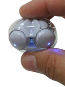 Fones Ouvido Transparente Ultrapods Pro Tws Bluetooth 5.3  - Azul