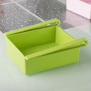Organizador de Geladeira Gaveta Multiuso Retrátil de Plástico Colors