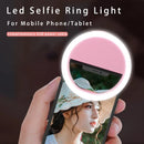 Luz de Selfie para Celular Ring Light Selfie - Cor Branca