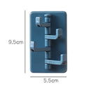 Gancho Adesivo Dobrável com 4 Suportes