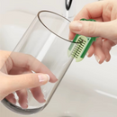 Escova De Limpeza 3 Em 1 Garrafas Mamadeiras Cerdas Silicone