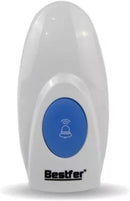 CAMPAINHA S/ FIO BIVOLT RES. A AGUA OVAL BRANCA BESTFER