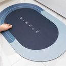 Tapete Mágico Oval Antiderrapante