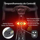 Lanterna Traseira Bike Com Seta e Controle Remoto