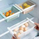 Organizador de Geladeira Gaveta Multiuso Retrátil de Plástico Colors