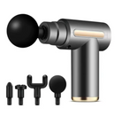 Pistola Massageadora Eletrica Corporal Fisioterapia - Preta